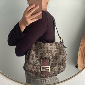 Fendi Brown Mama Baguette